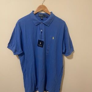 NWT Ralph Lauren men’s Blue Polo Shirt XL